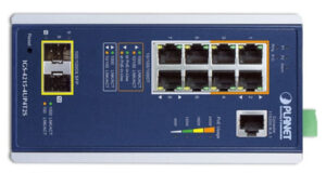 IGS-4215-4UP4T2S Switch PoE+ Gigabit gestionado L2/L4 para carril DIN en industria pesada